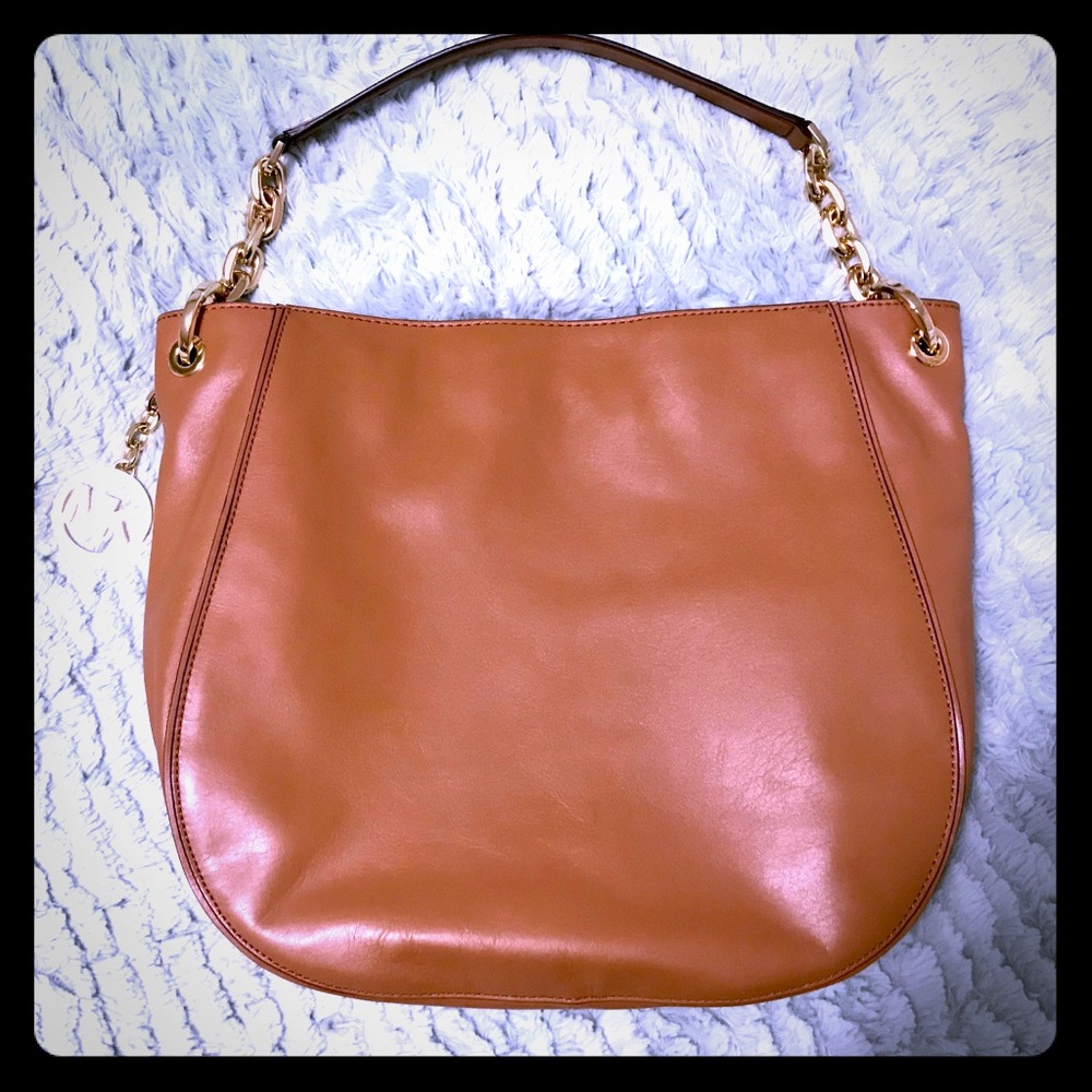 Michael Kors camel Leather purse